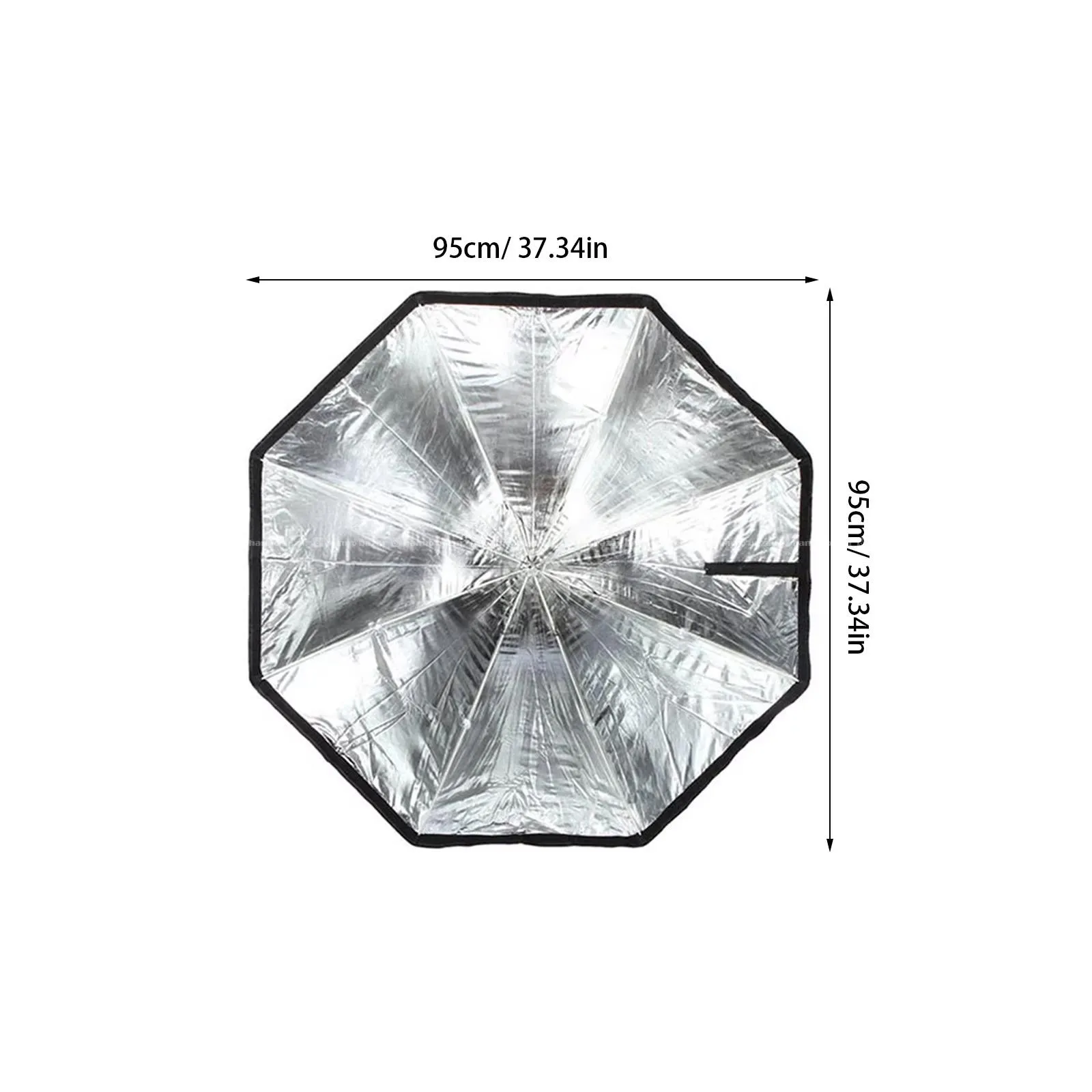 Umbrella Octagon Softbox with Honeycomb Grid 2