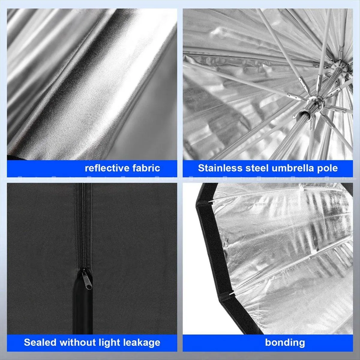 Umbrella Octagon Softbox with Honeycomb Grid 5