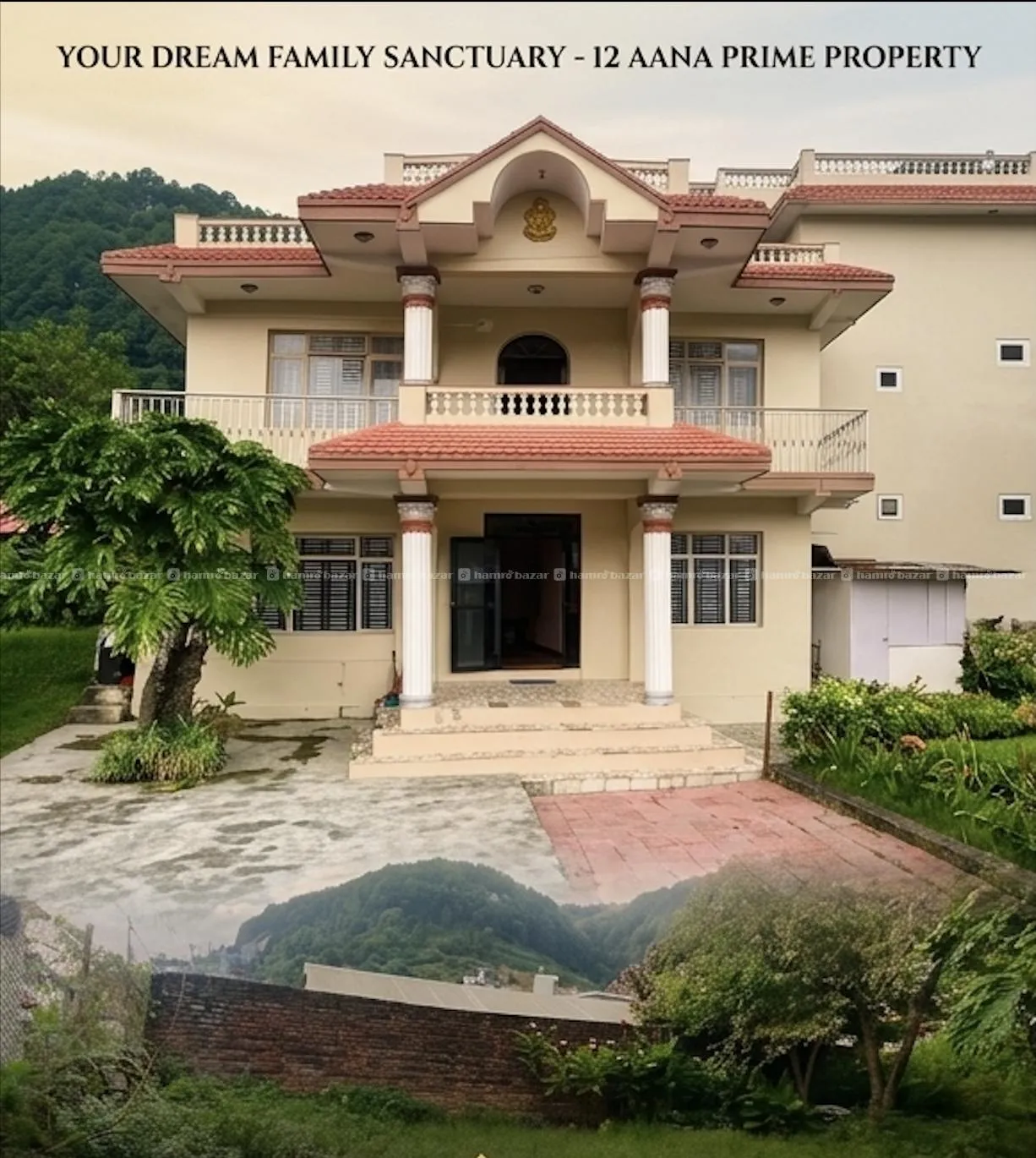 Free House with 12 Aana Land Ramkot at Reasonable