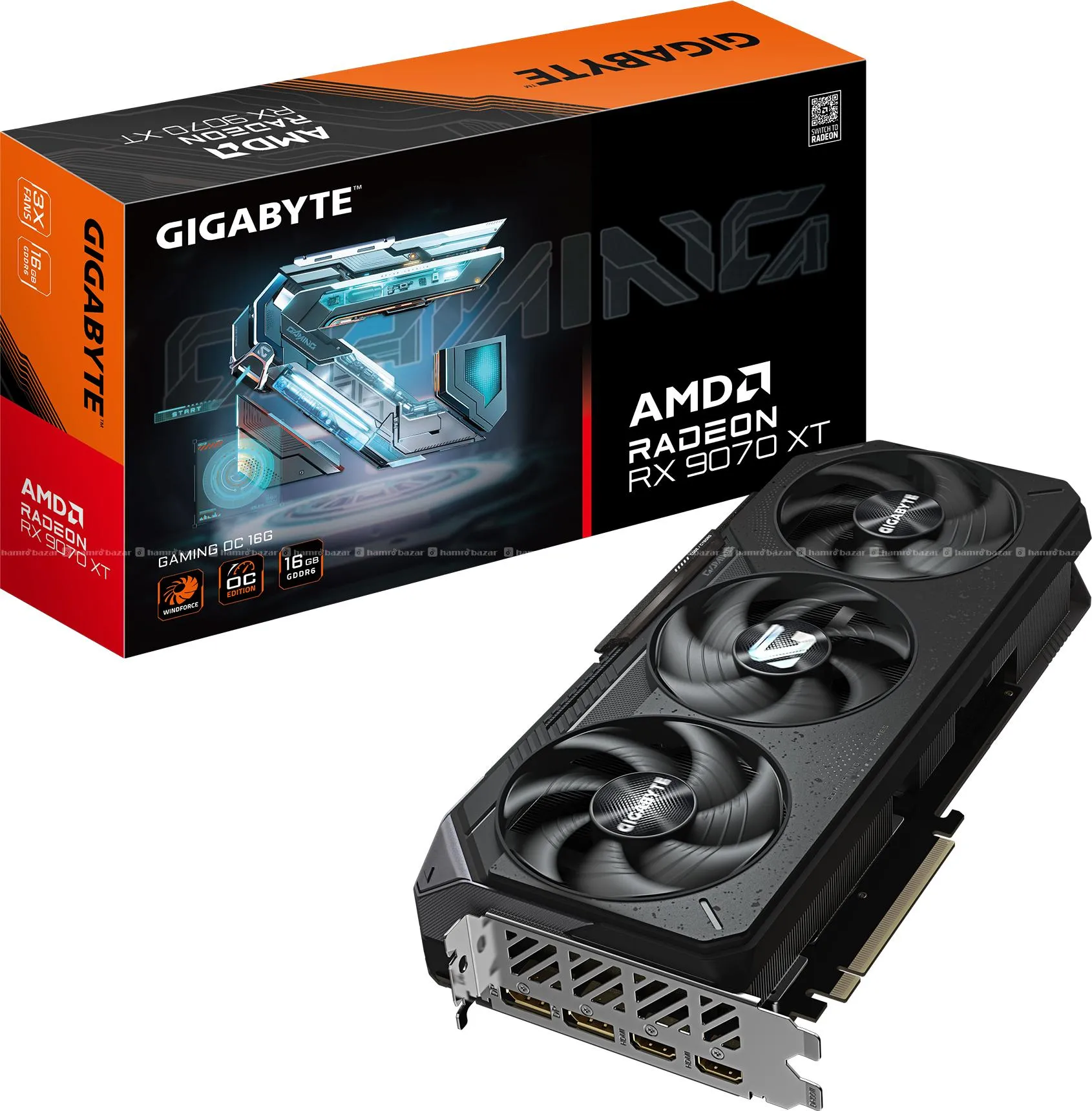 GIGABYTE RADEON RX 9070 XT GAMING OC 16GB