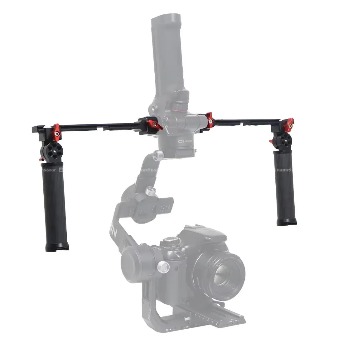 Gimbal Dual Handle Carbon Fiber for DJI RS3/4/5