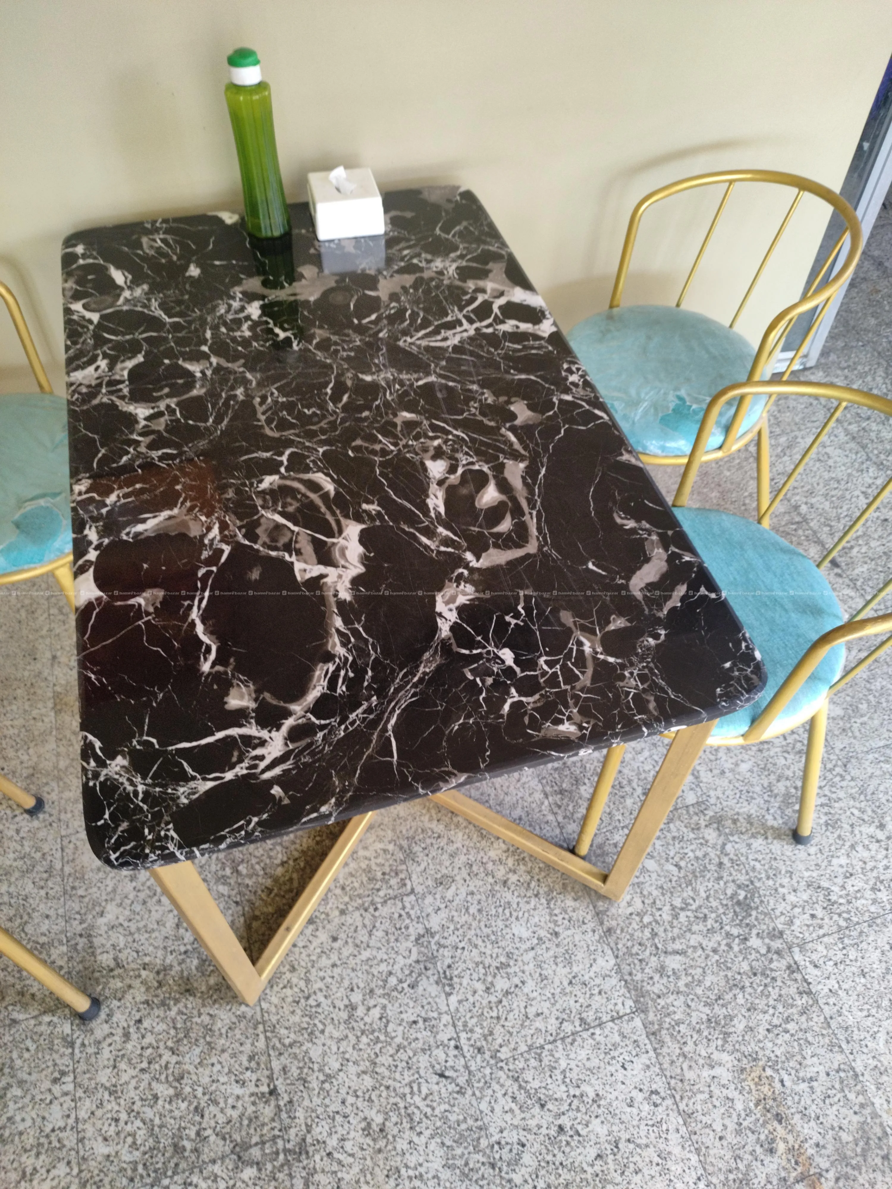 table chair set italian marble
