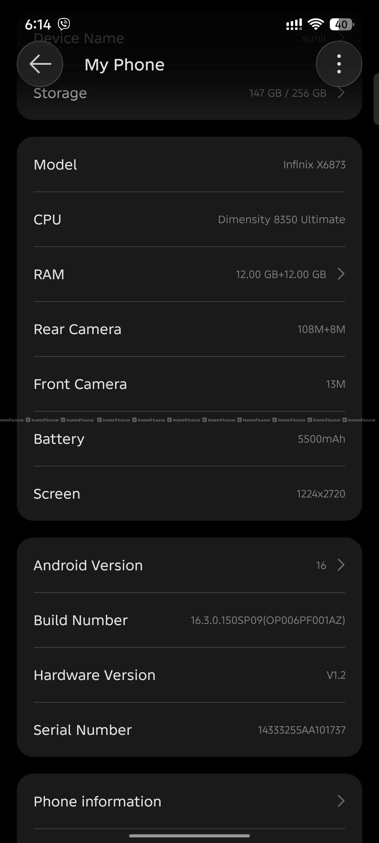 infinx gt 30 pro 12 gb variant 2