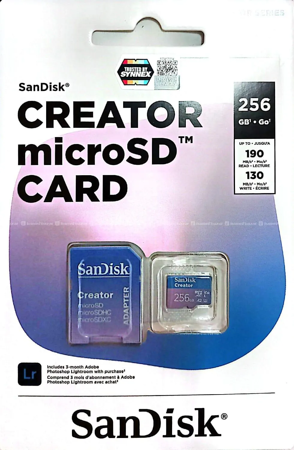 sandisk creator microSD CARD 256 GB