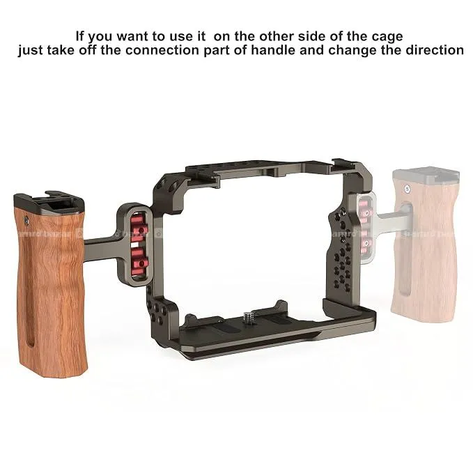 Universal Wooden Camera Side Handle