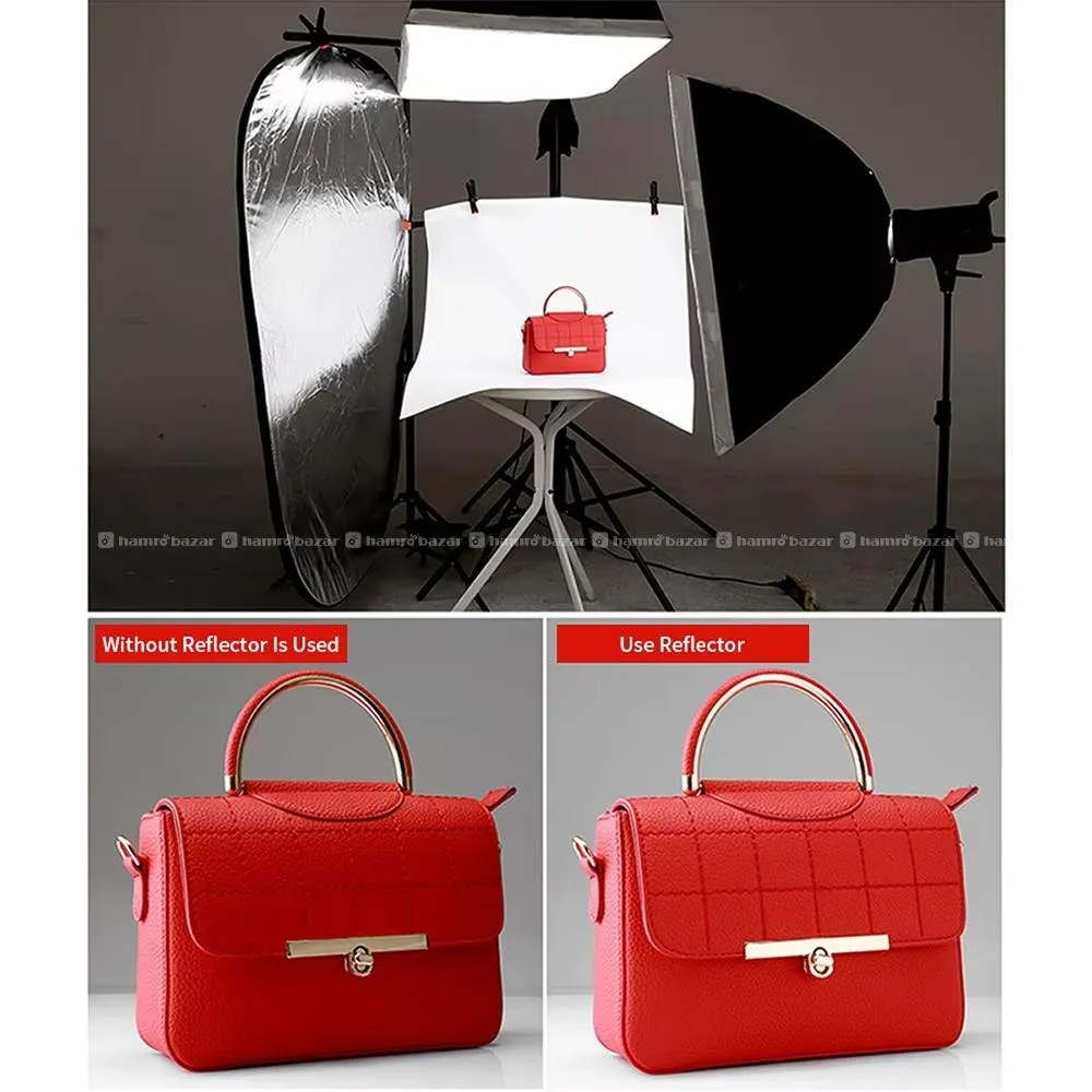 5-in-1 Portable Reflector (6 ft / 120×180 cm) 4