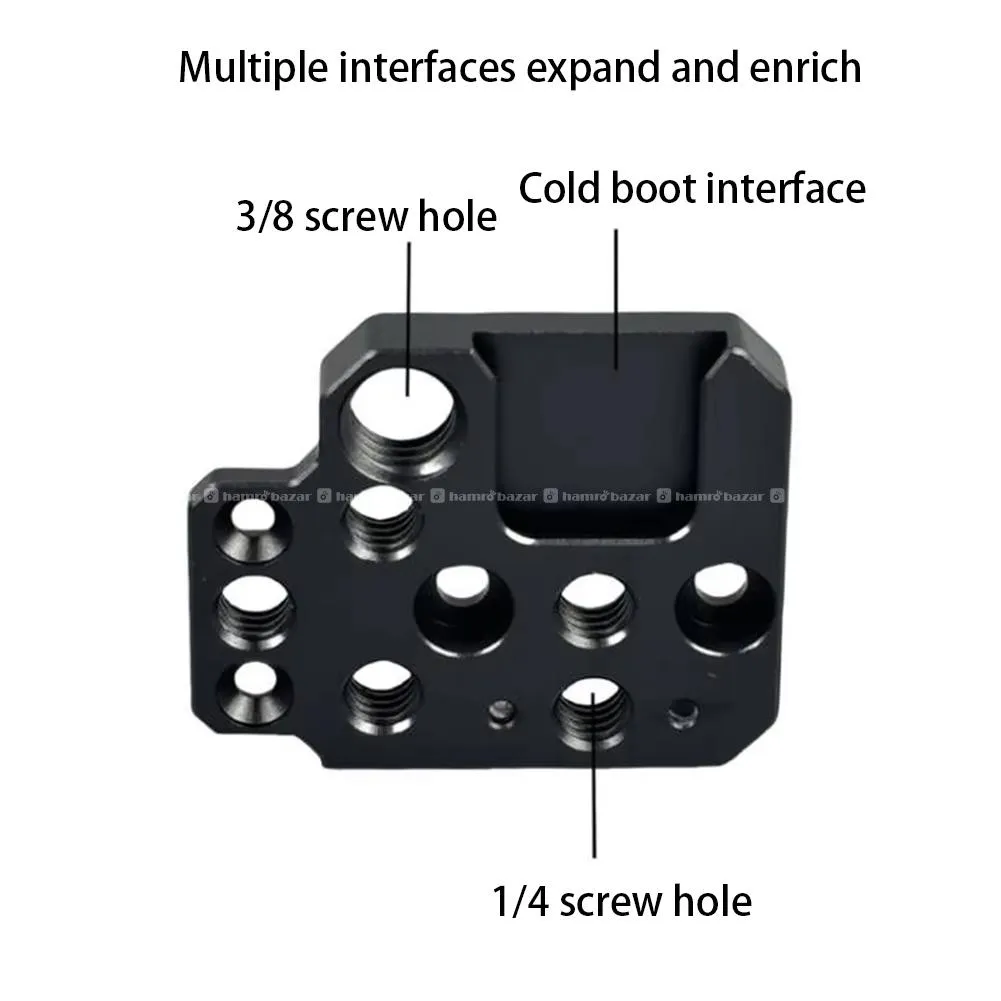 Gimbal Metal Coldshoe for DJI RS3/4/5 6