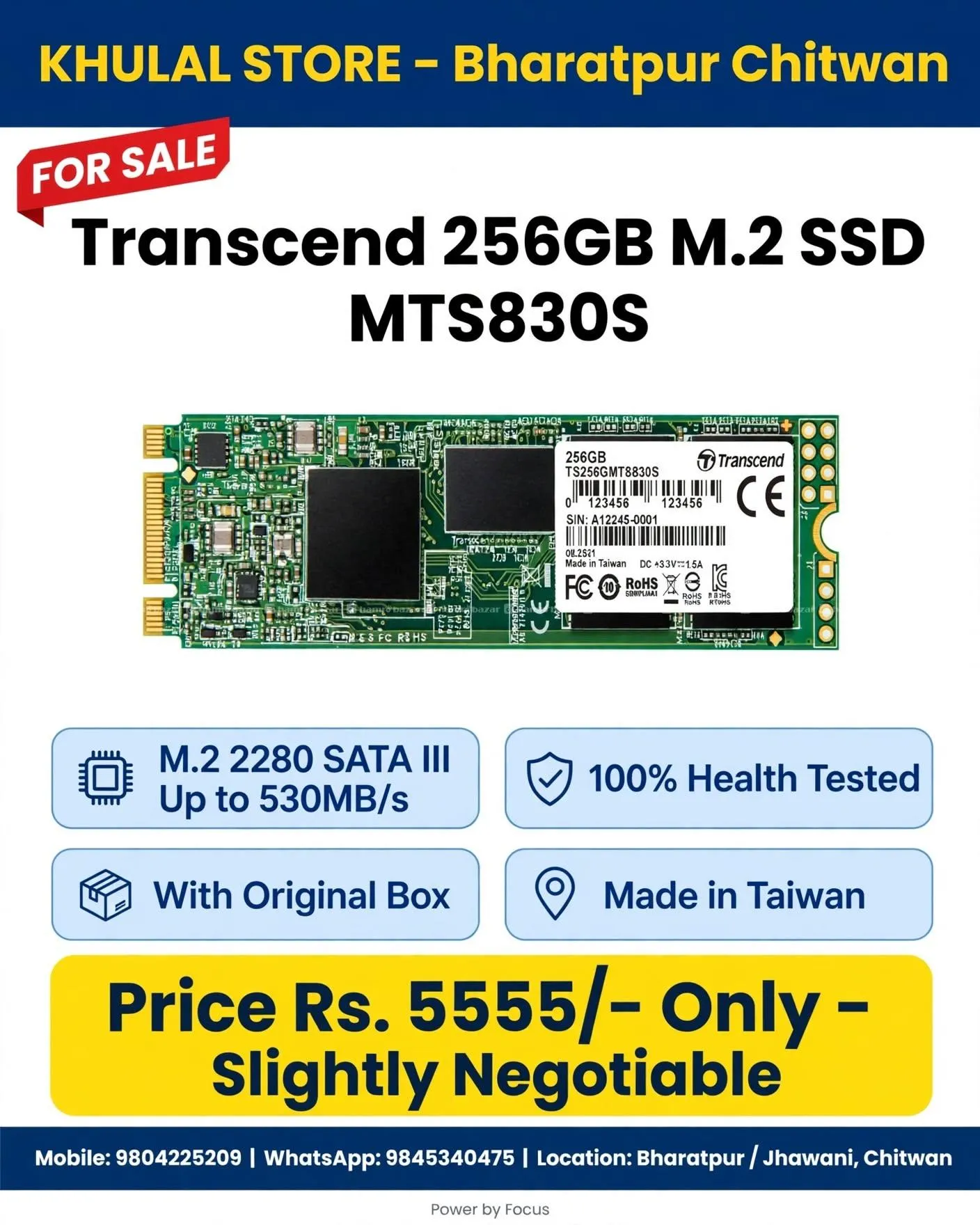 🔥 FOR SALE - Original Transcend SSD 🔥