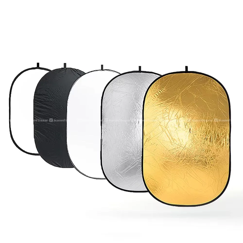 5-in-1 Portable Reflector (6 ft / 120×180 cm)