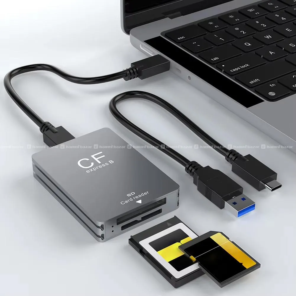 CFexpress Type B & SD Card Reader