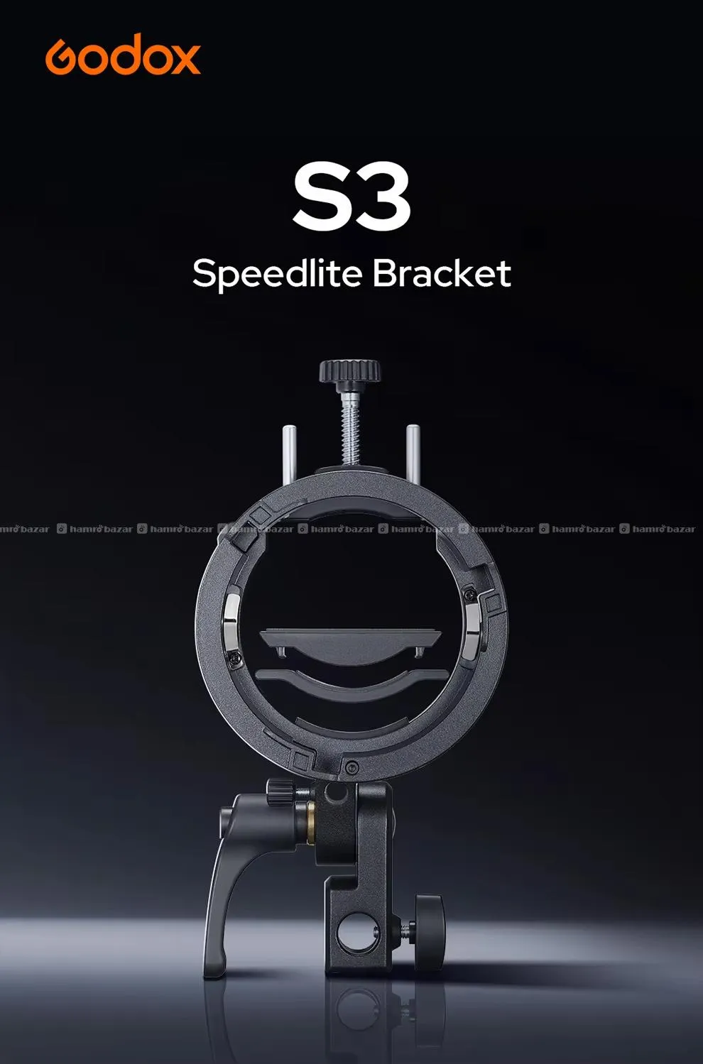Godox S3 Speedlite Bracket