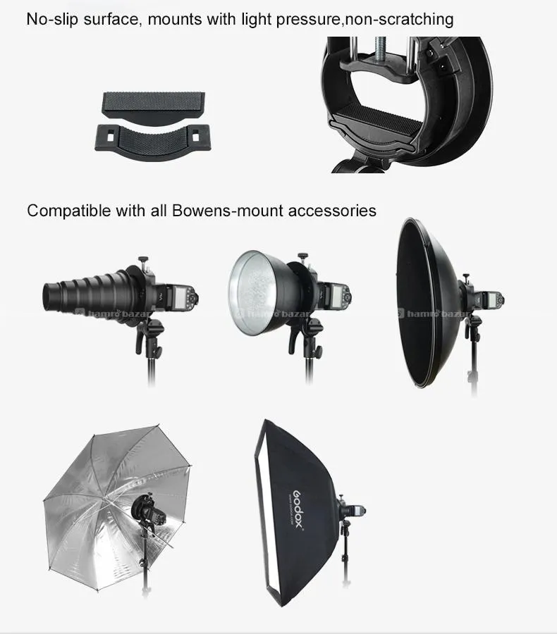 Godox S2 Speedlite Bracket 8
