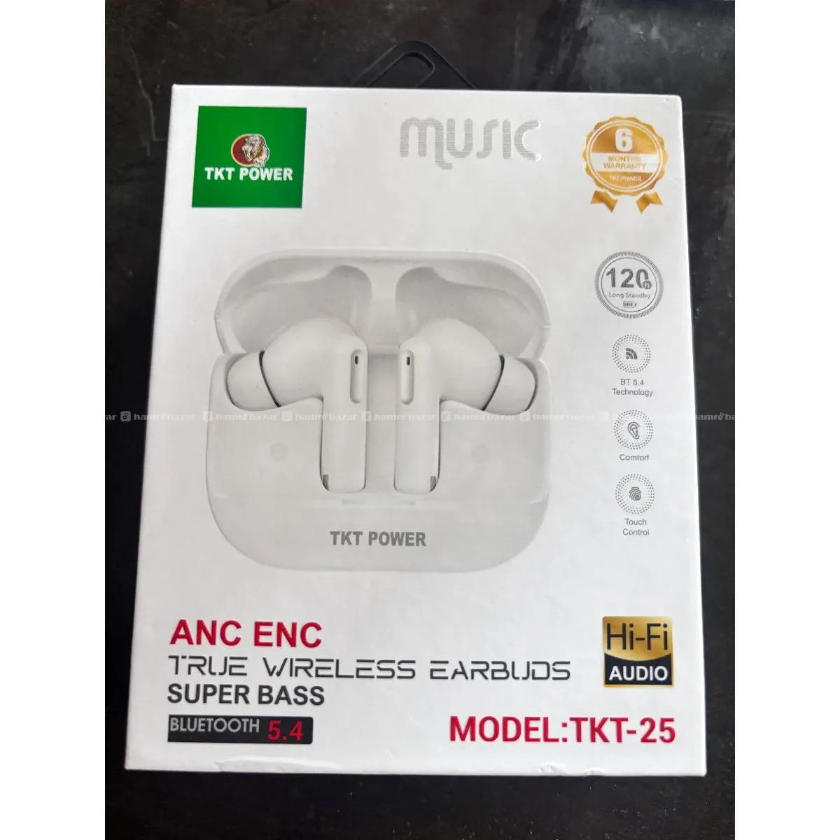 TKT POWER TKT-25 ANC ENC True Wireless Earbuds