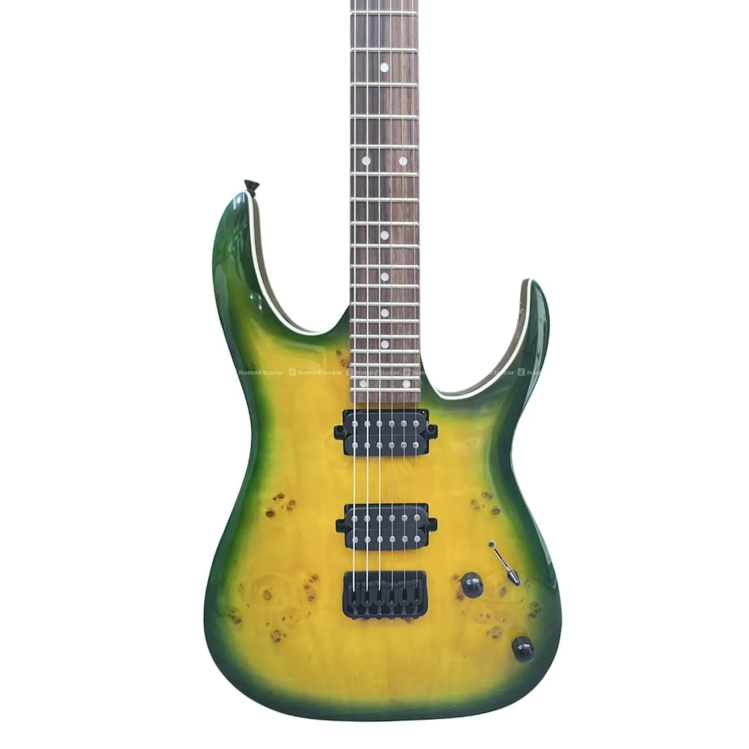 Sqoe Super ST Electric Guitar - Green 4