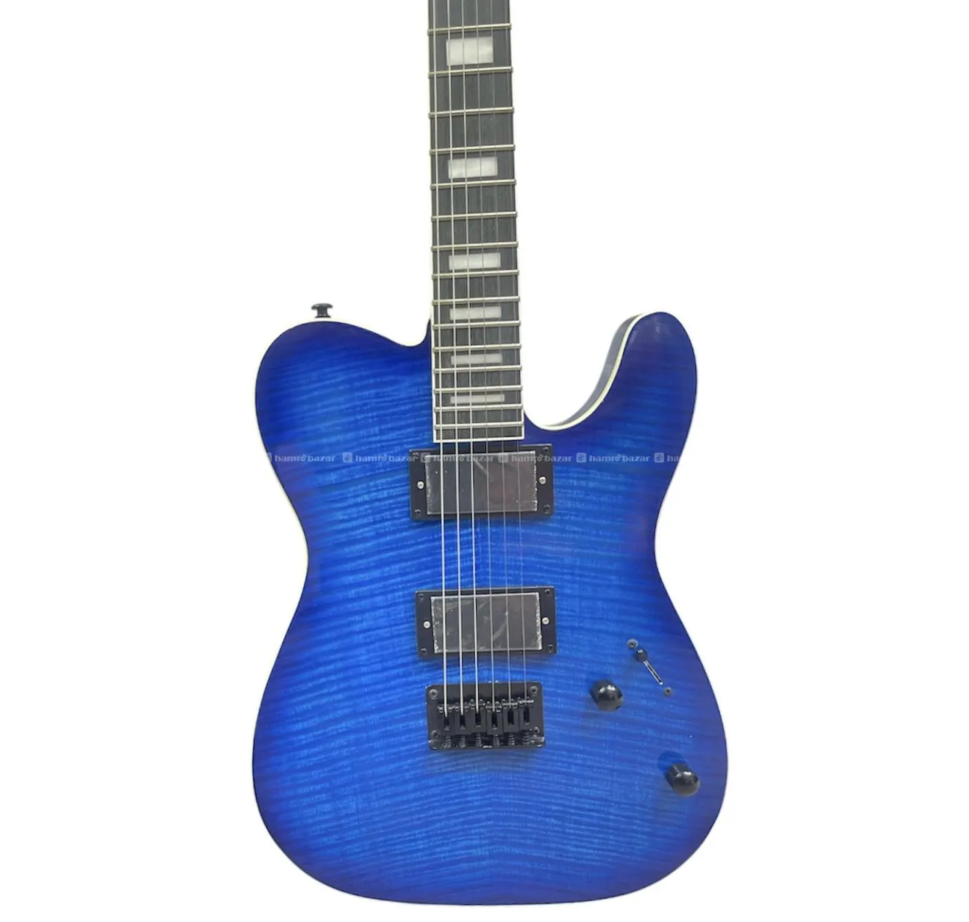 SQOE Telecaster Electric Guitar - Blue 2