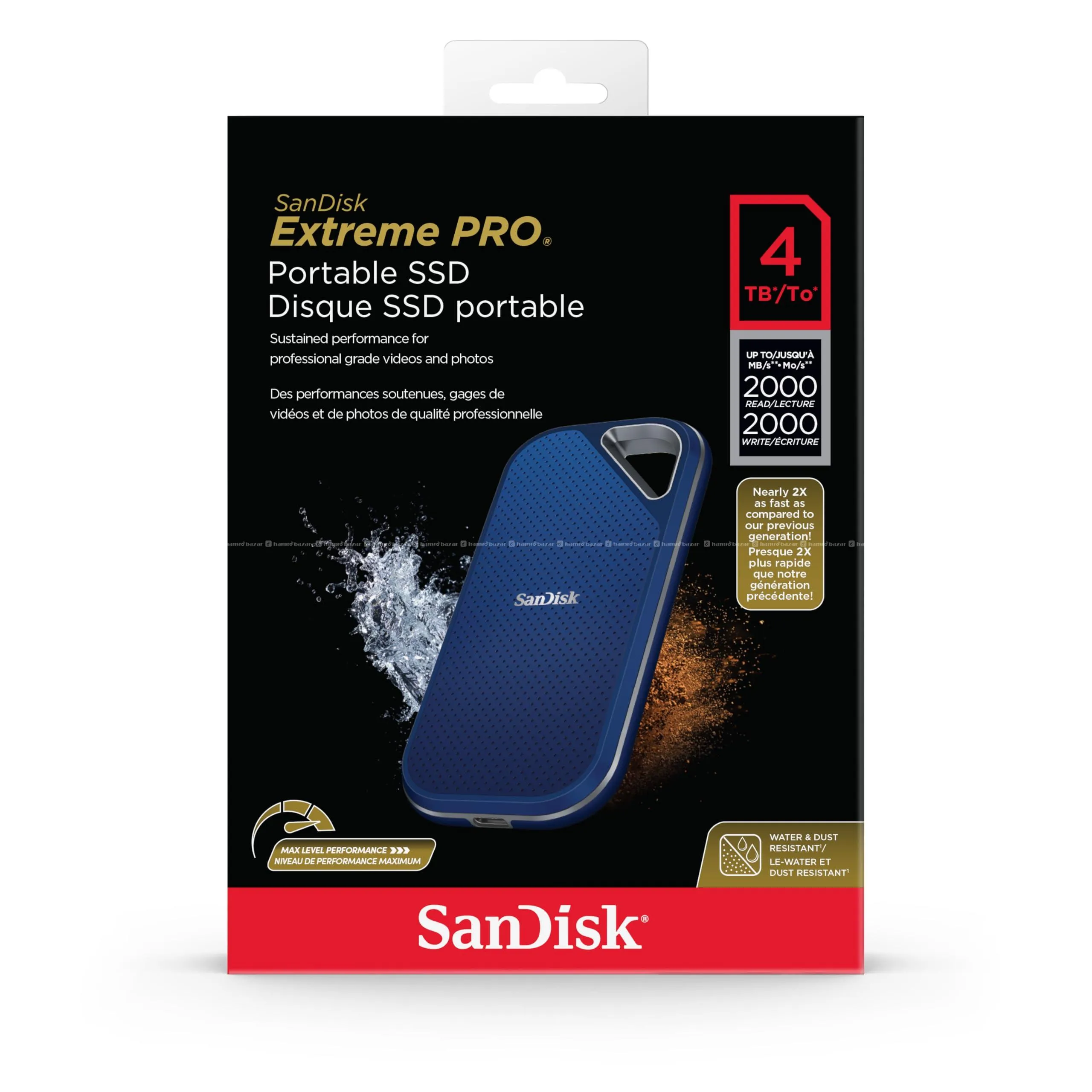 SanDisk Extreme PRO 4TB Portable SSD