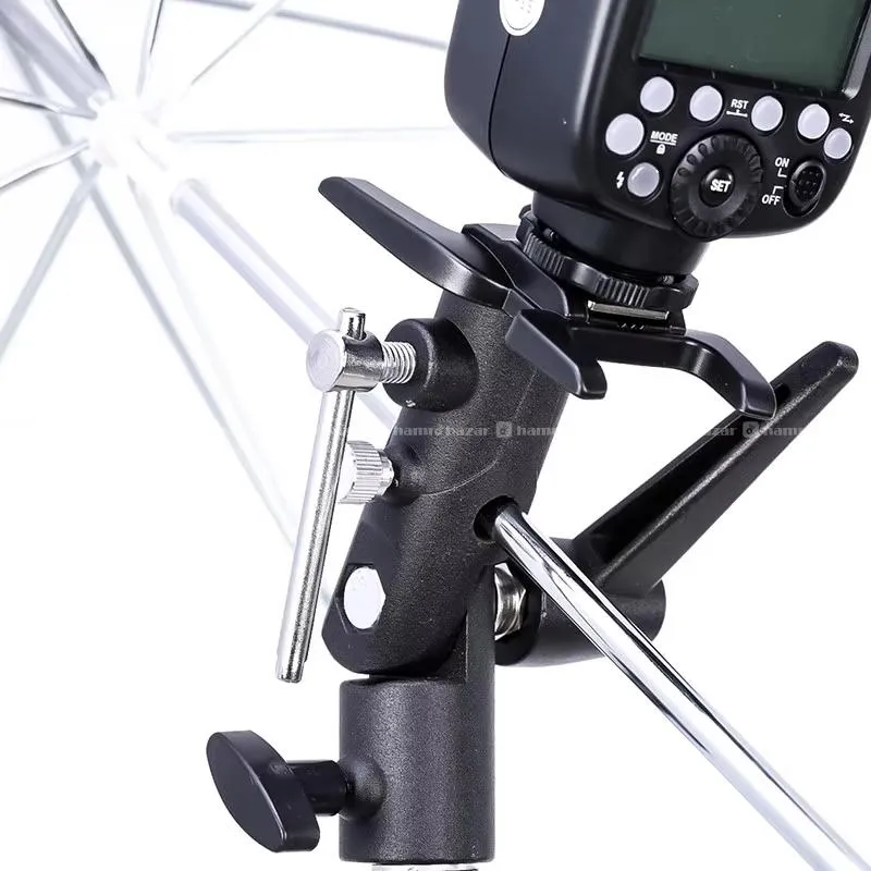 H-Type Speedlite Bracket & Umbrella Holder 3