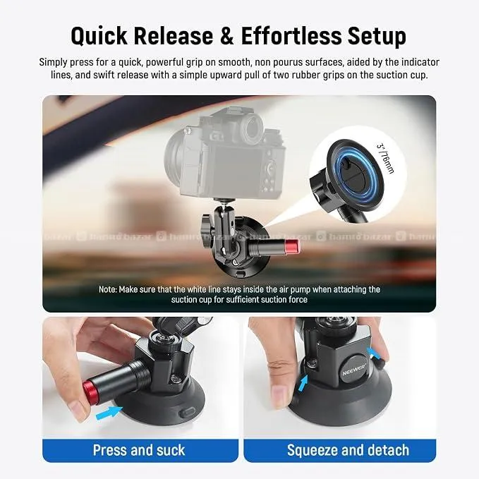NEEWER 3inch Suction Cup 2