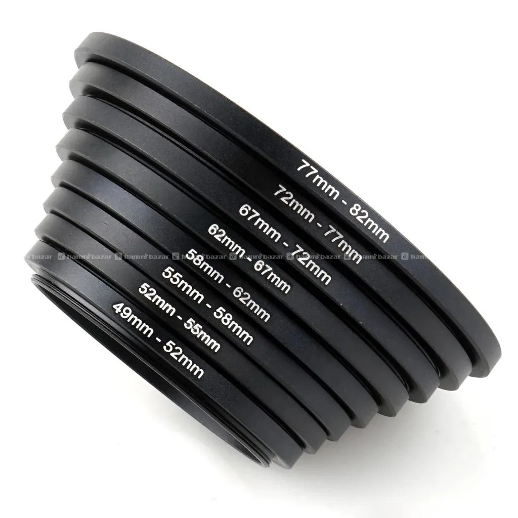 Camera Lens Step-Up Ring Adapter