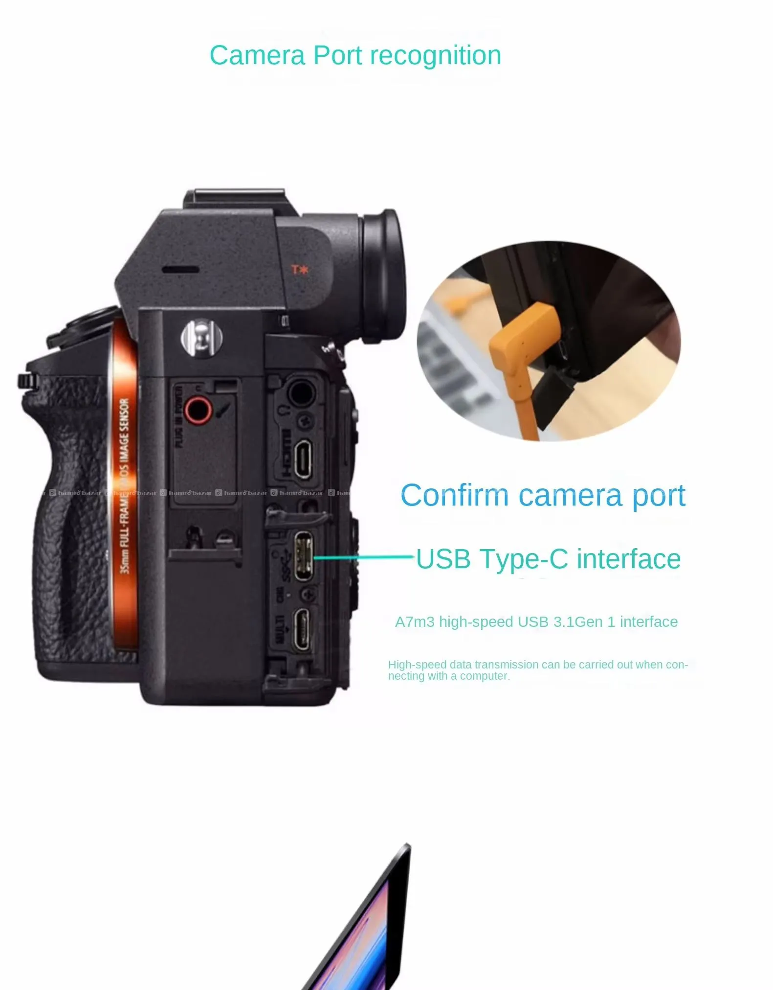 Type-C to Type-C Tethering Cable (8 Meters) 2