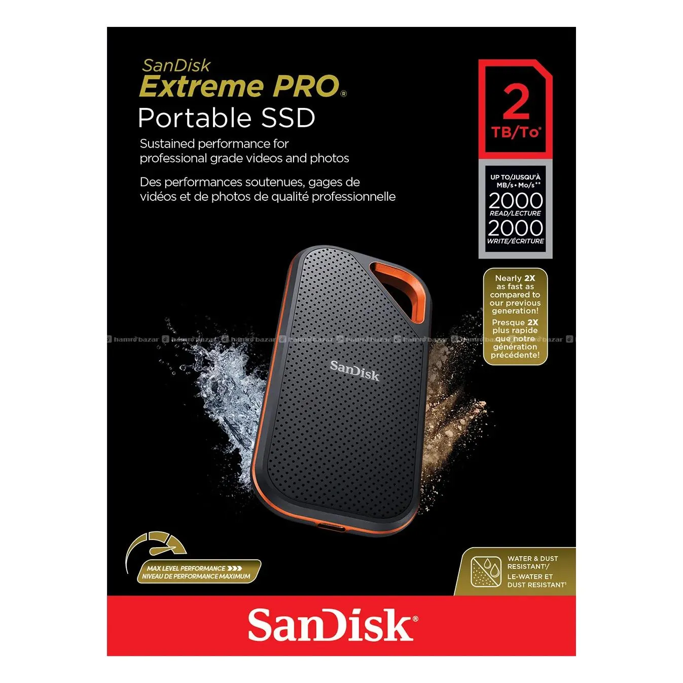 SanDisk Extreme PRO Portable SSD - 2TB