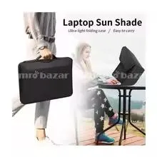 Laptop Sun Shade Bag & Privacy Hood 7