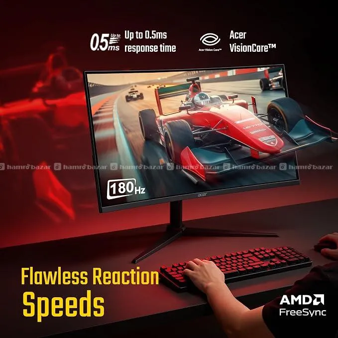 Acer Nitro XZ322QU V3 32'' Curved Gaming Monitor 3