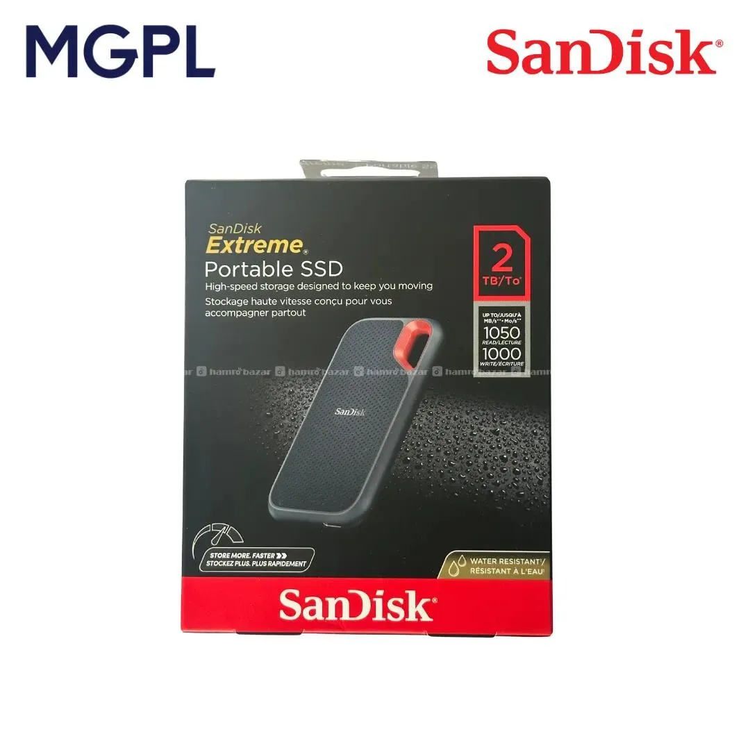 SANDISK EXTREME PORTABLE SSD 2TB