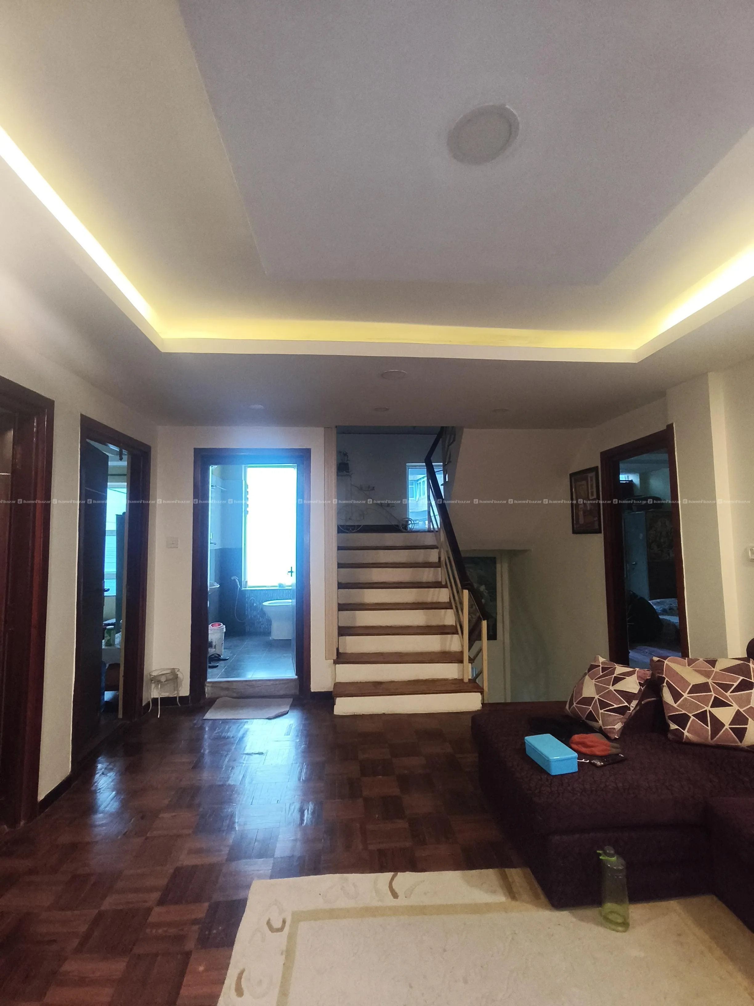 3bhk semi furnished flat on rent
