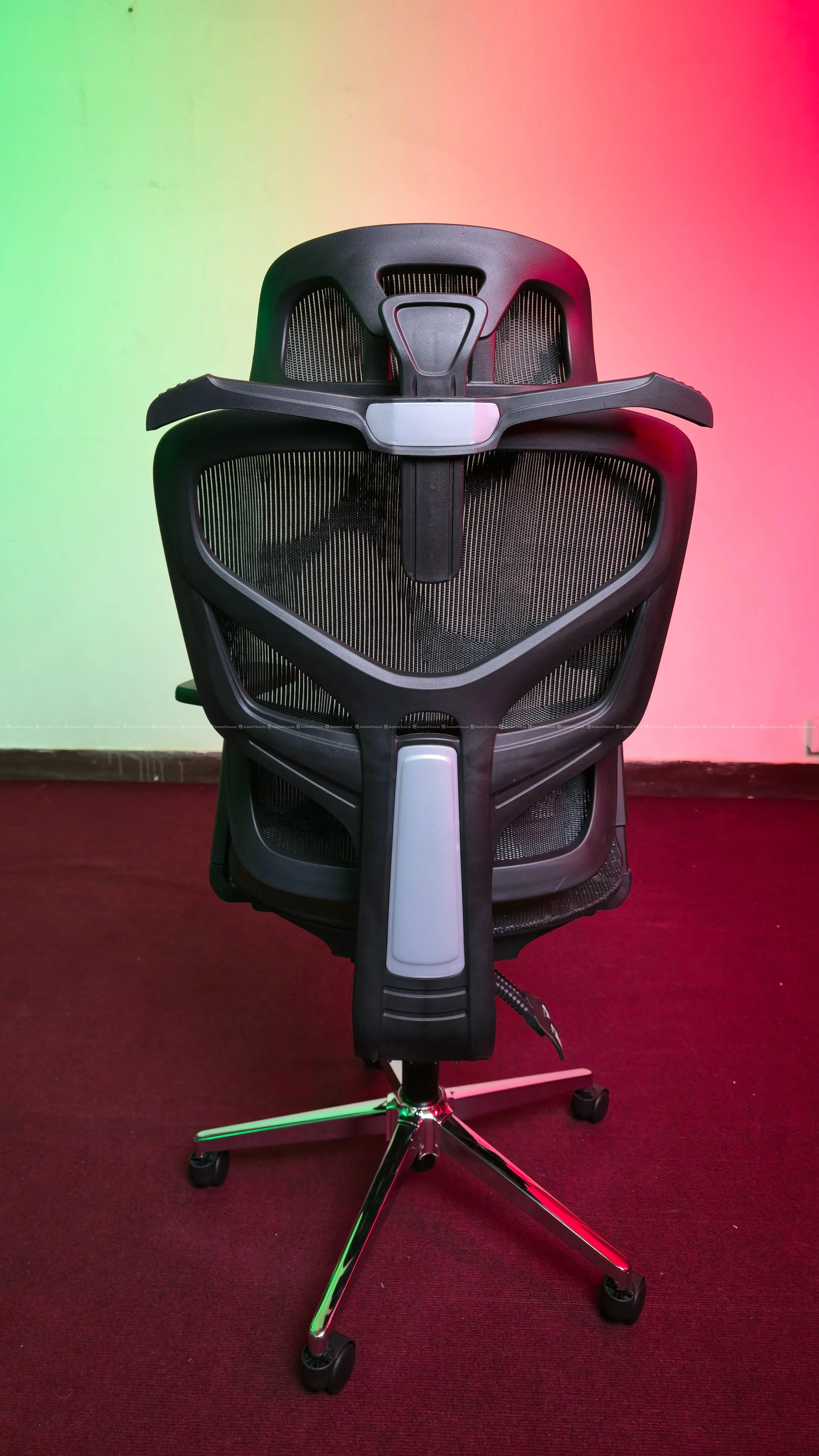 4D Dragon Pattern Ergonomic Chair with Leg Rest 3