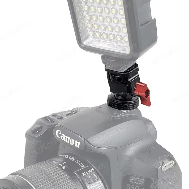 Metal Cold Shoe for Monitor / Lights etc