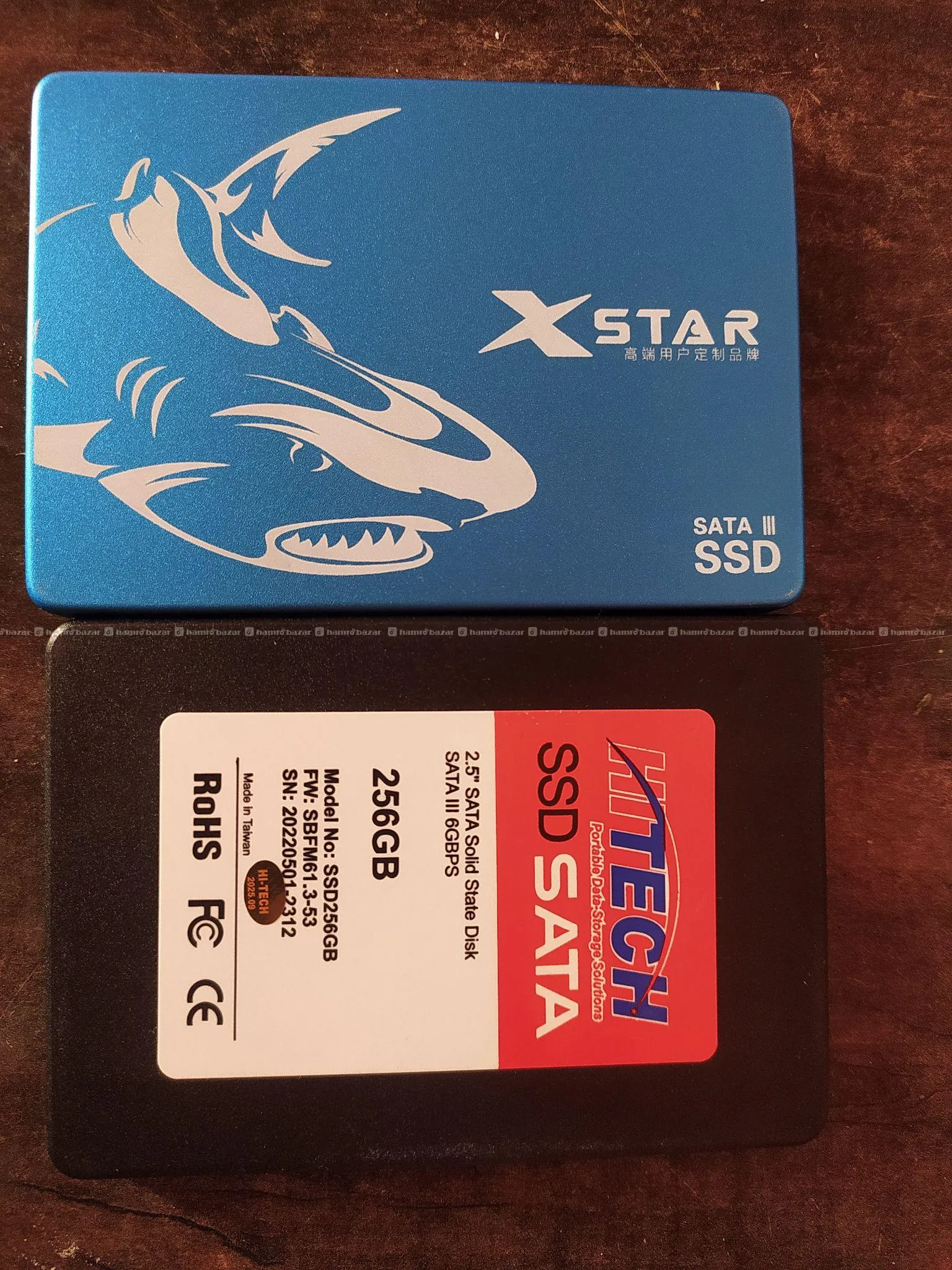 SSD Bundle for Sale (128GB + 256GB + 256GB)