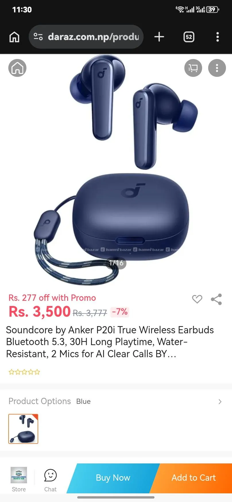 anker soundcore p20i