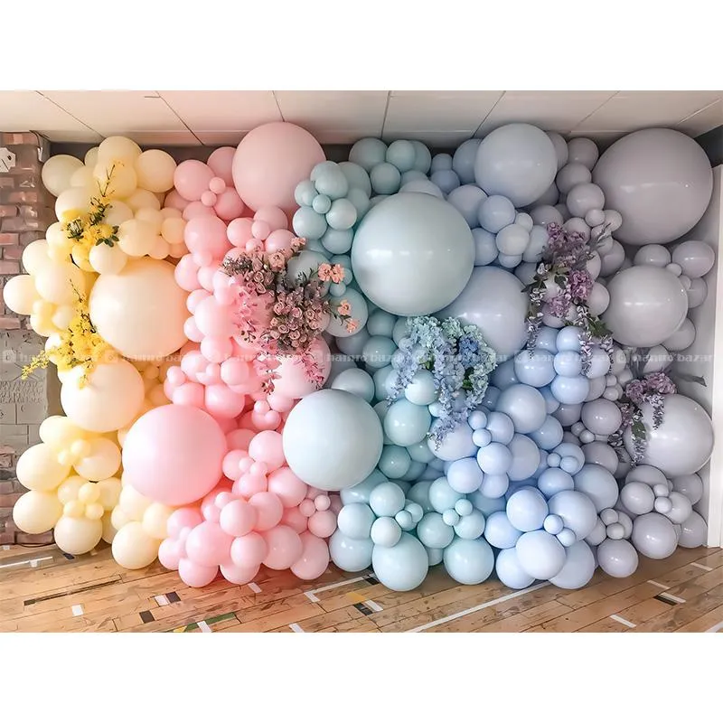 3D Balloon Decor Backdrop Cloth 3