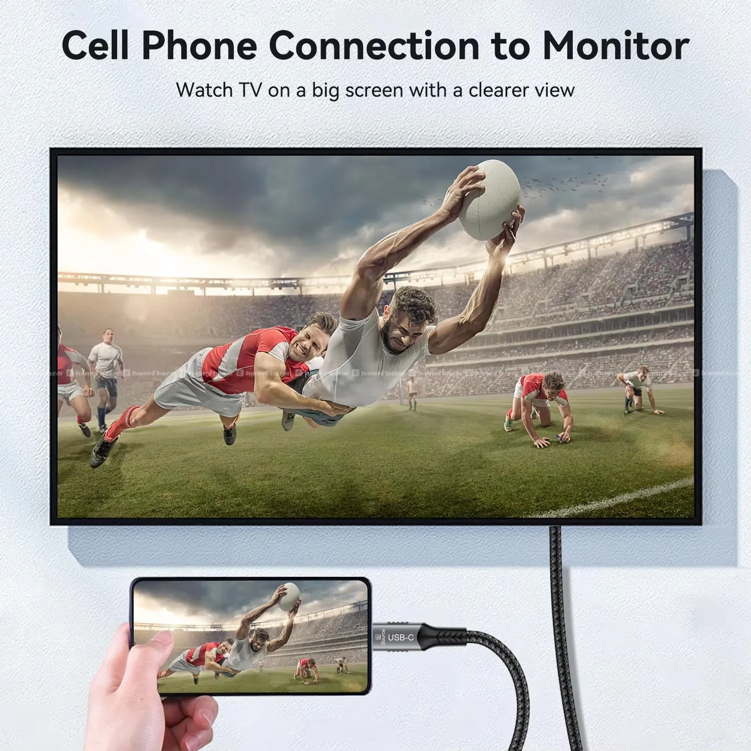 8K Type-C to HDMI 2.1 Cable (2 Meters) 6