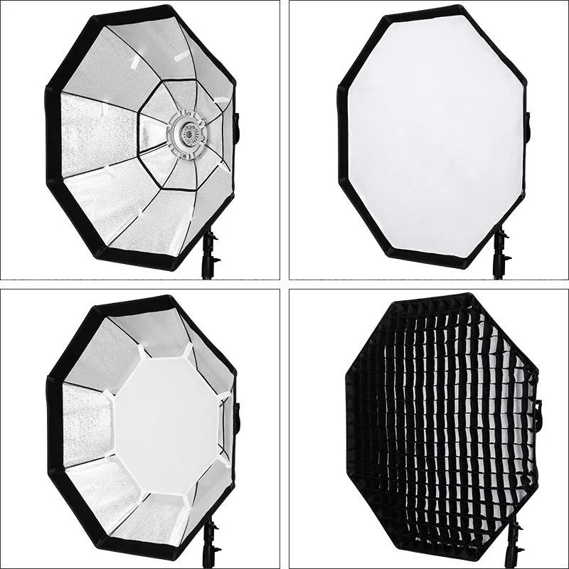 Octagon 95cm Slim Softbox with Grid (Bowens Mount) 6
