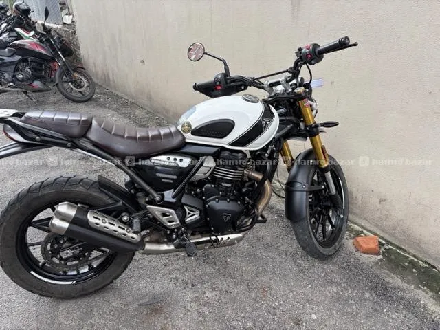 Triumph scrambler 400x 2025 model