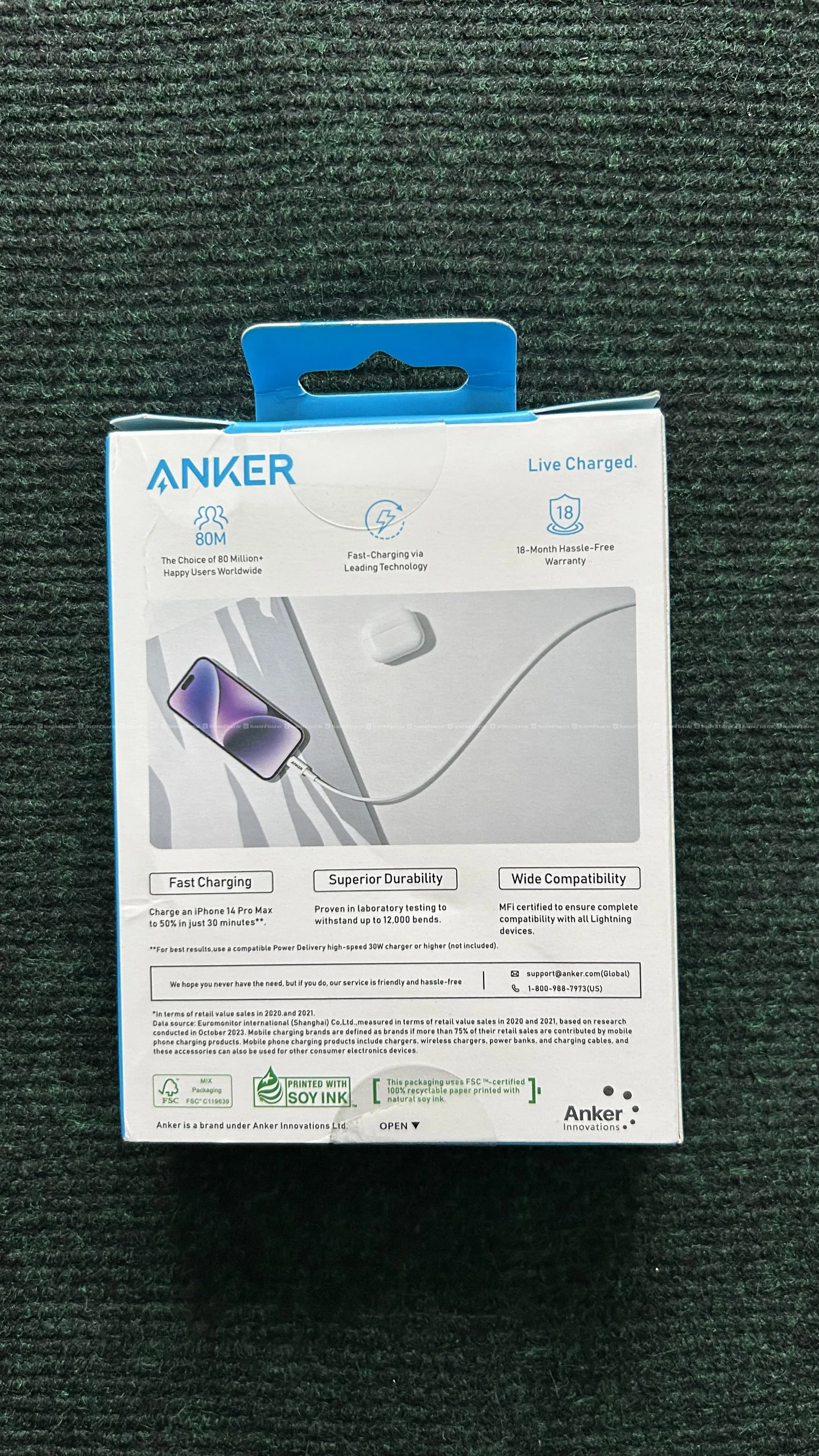 Anker Type C to Lightning Original Braided Cable 3