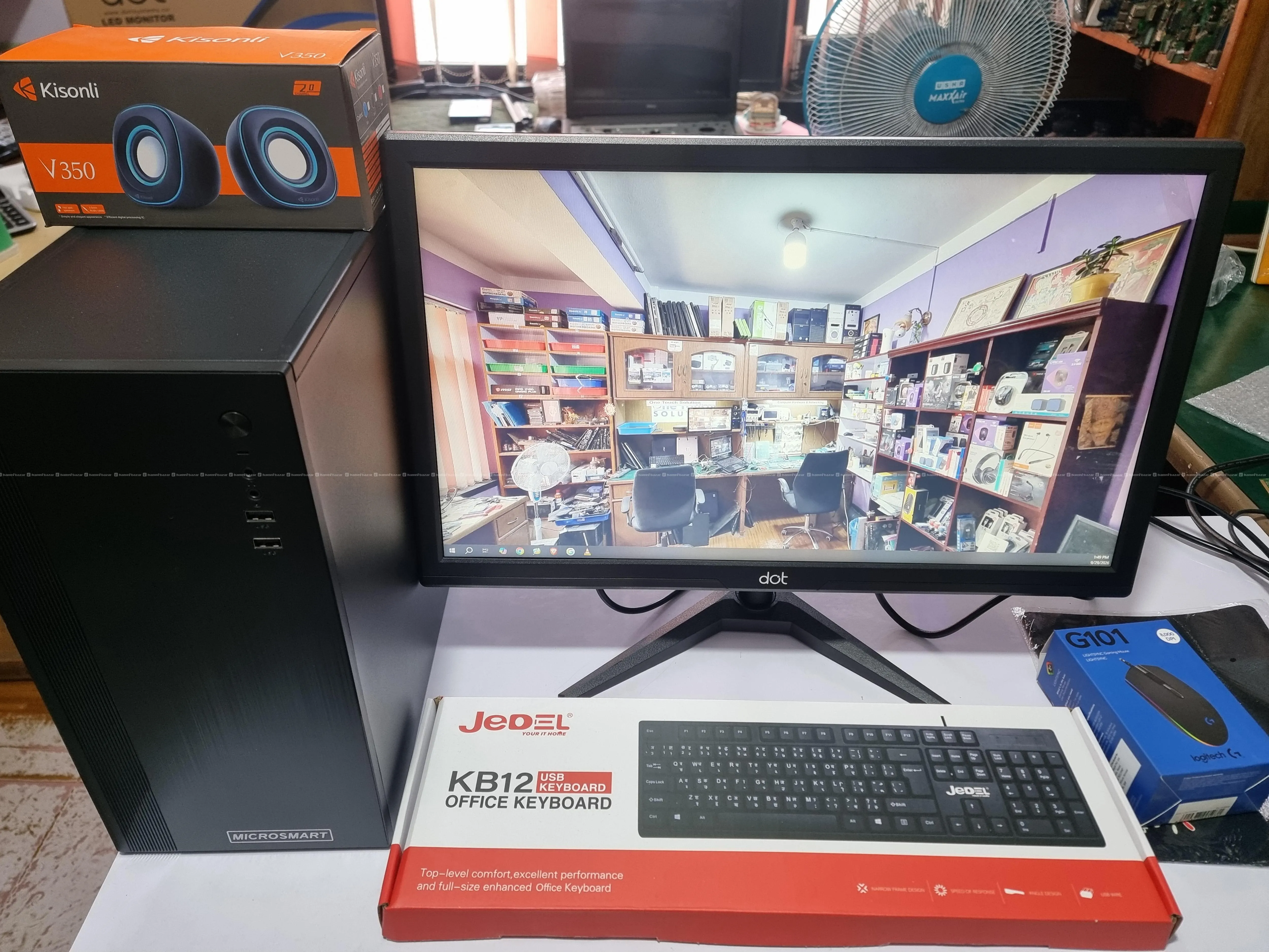 Computer Set i5 , 8GB RAM with 22" monitor 2