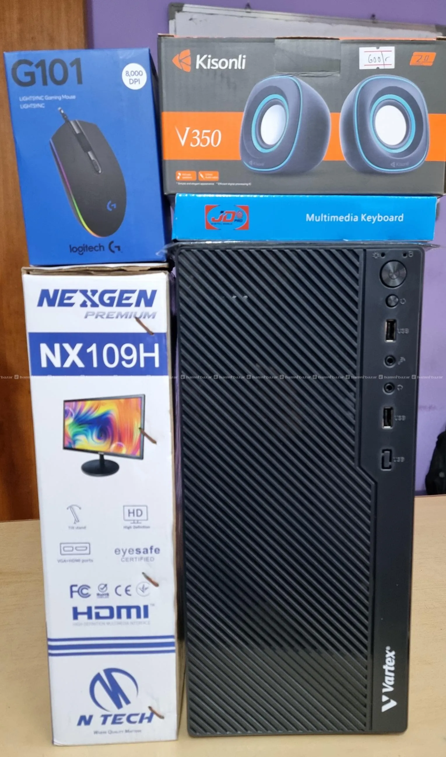 SN7 Computer Set Core i5 with 19" Monitor 3
