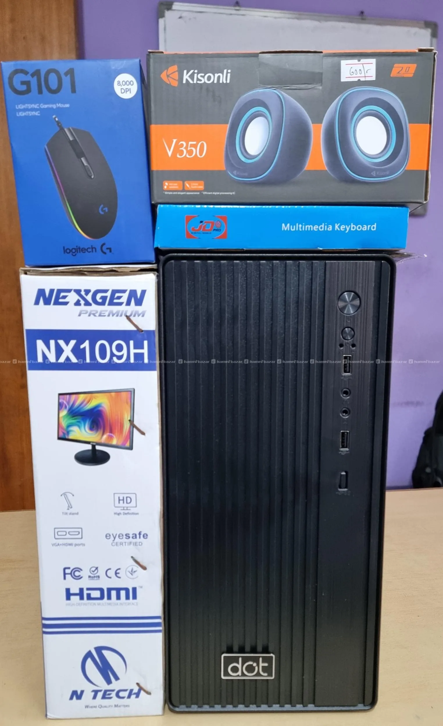 SN7 Computer Set Core i5 with 19" Monitor 5