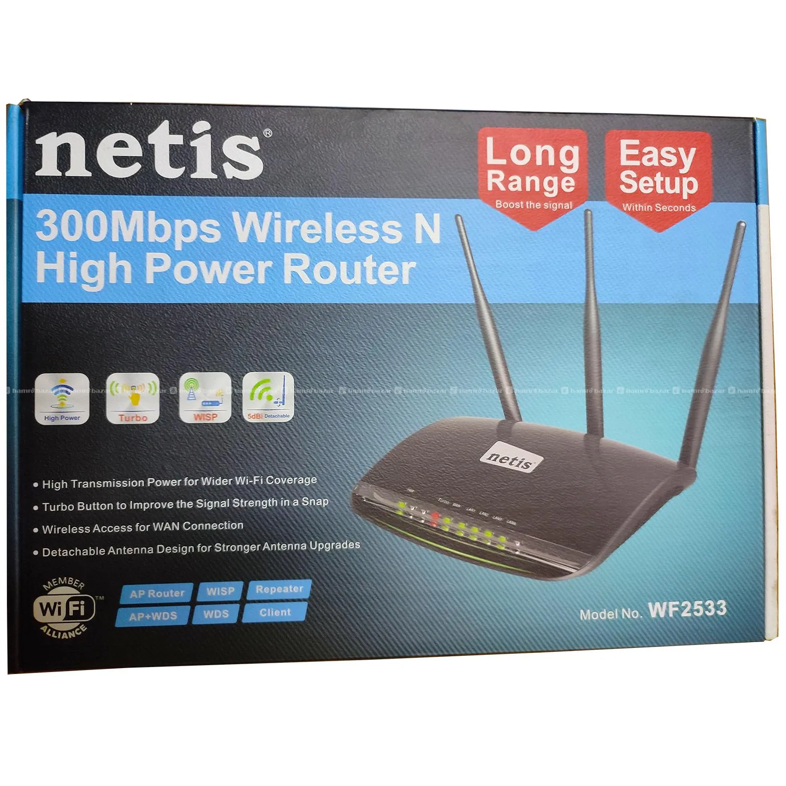Netis 300Mbps Wireless Router / Repeater / AP