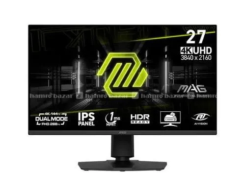 MSI MAG 275 UPDE14  27" 4K Gaming Monitor 144Hz