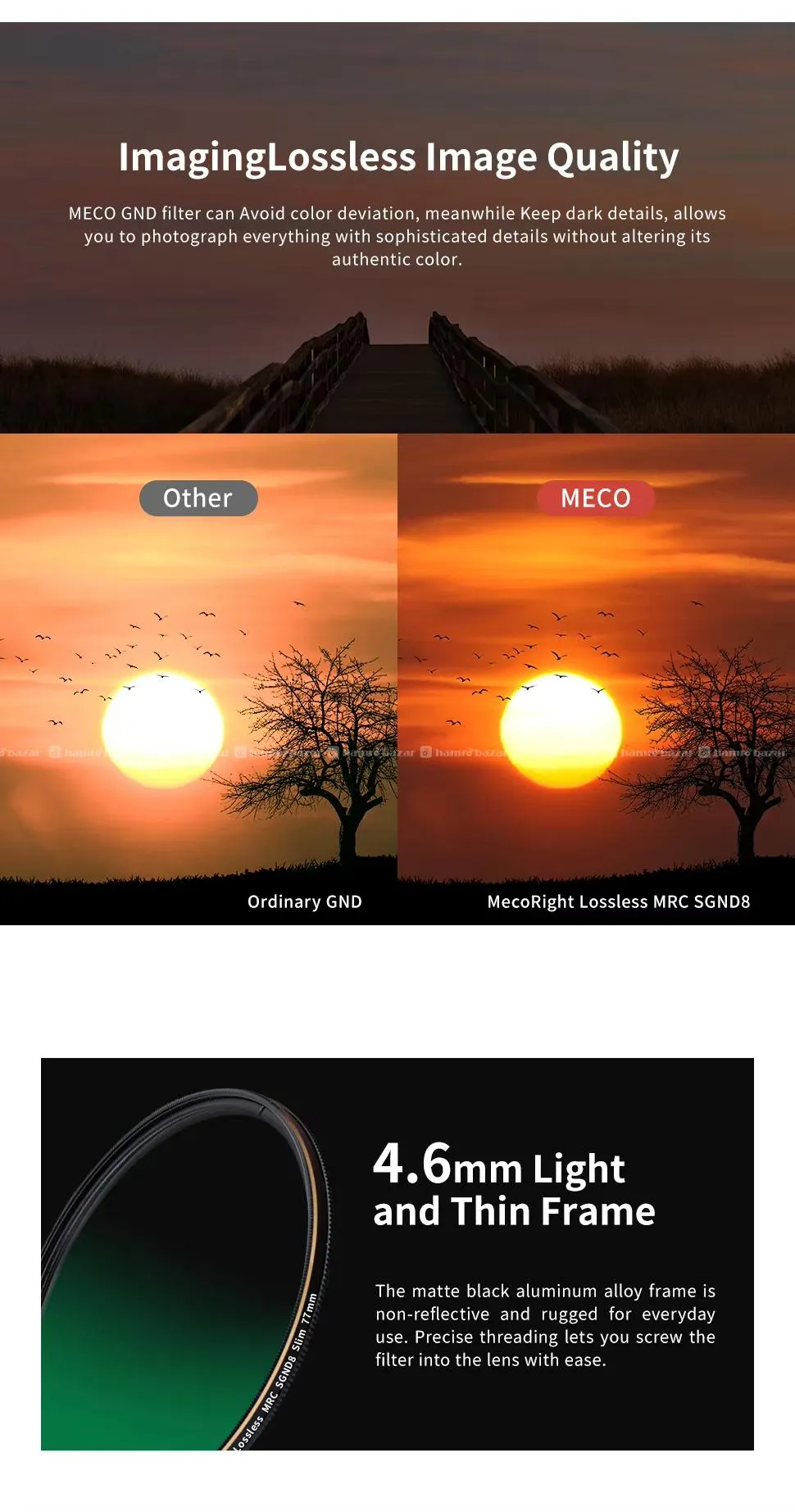 Original Meco MRC GND Filter (SGND8 - 3 Stops) 3