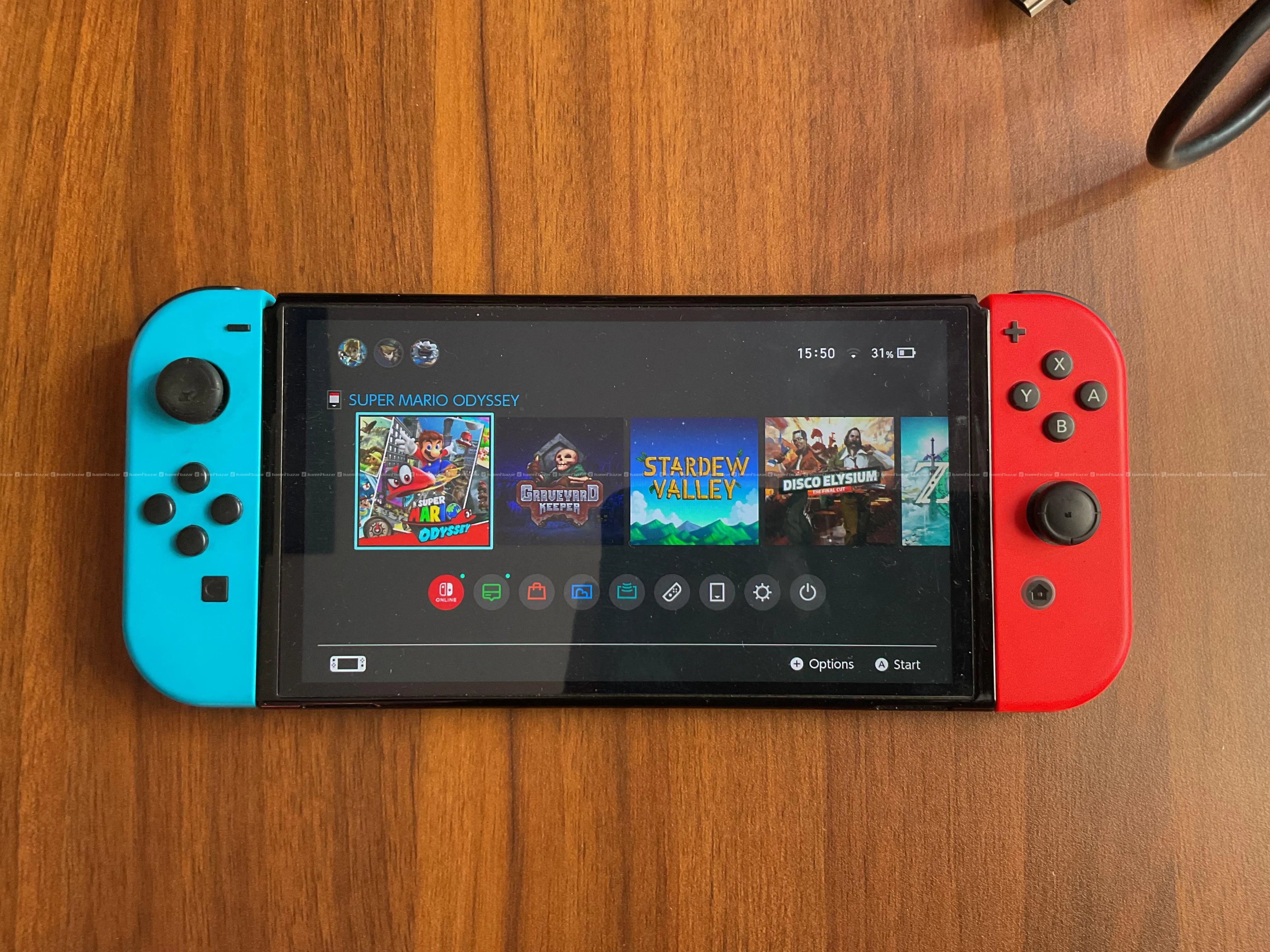 Nintendo Switch Oled + Mario Odessey/Accesories 4
