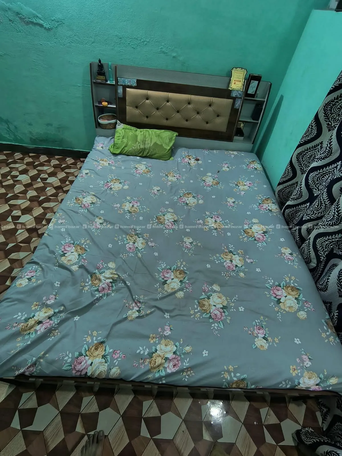 Queen Side Bed