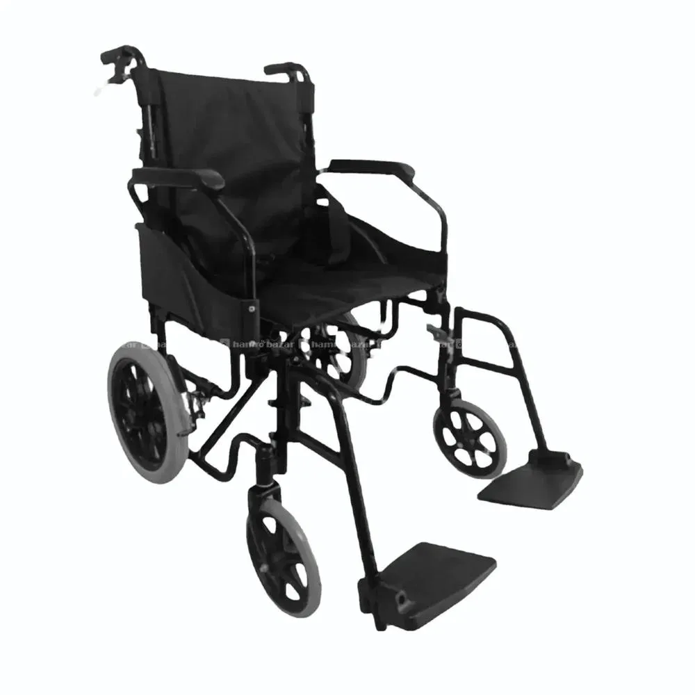 Transit Wheelchair Armrest Footrest Detachable