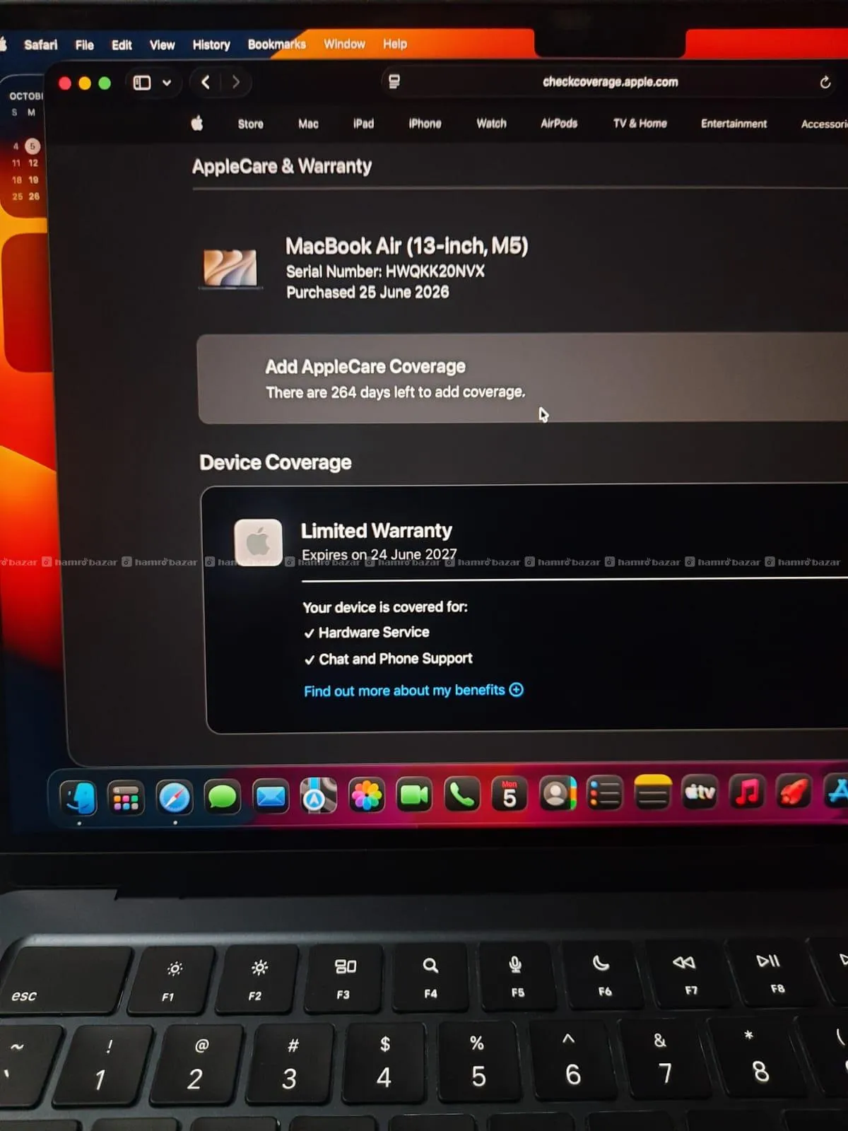 MacBook Air M5 | 16/512 | Brand new conditiioned 5