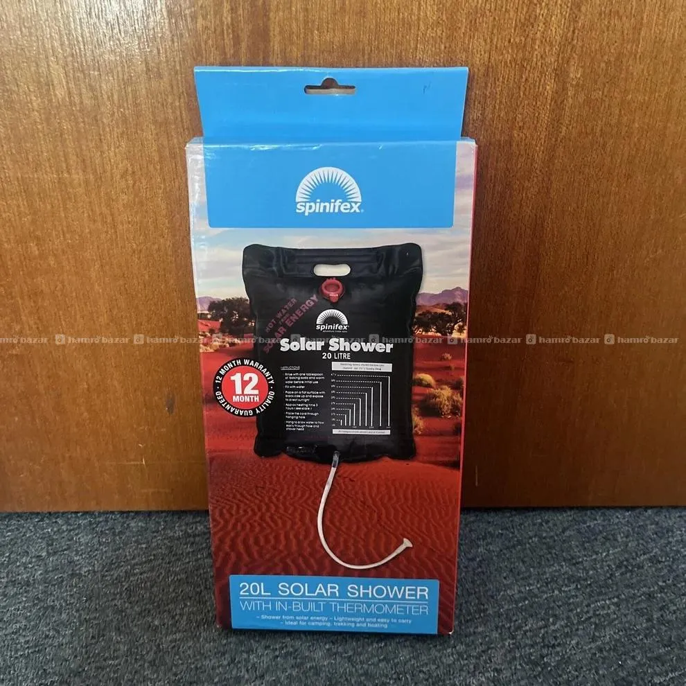 20 liter Hanging Solar Shower Bag.