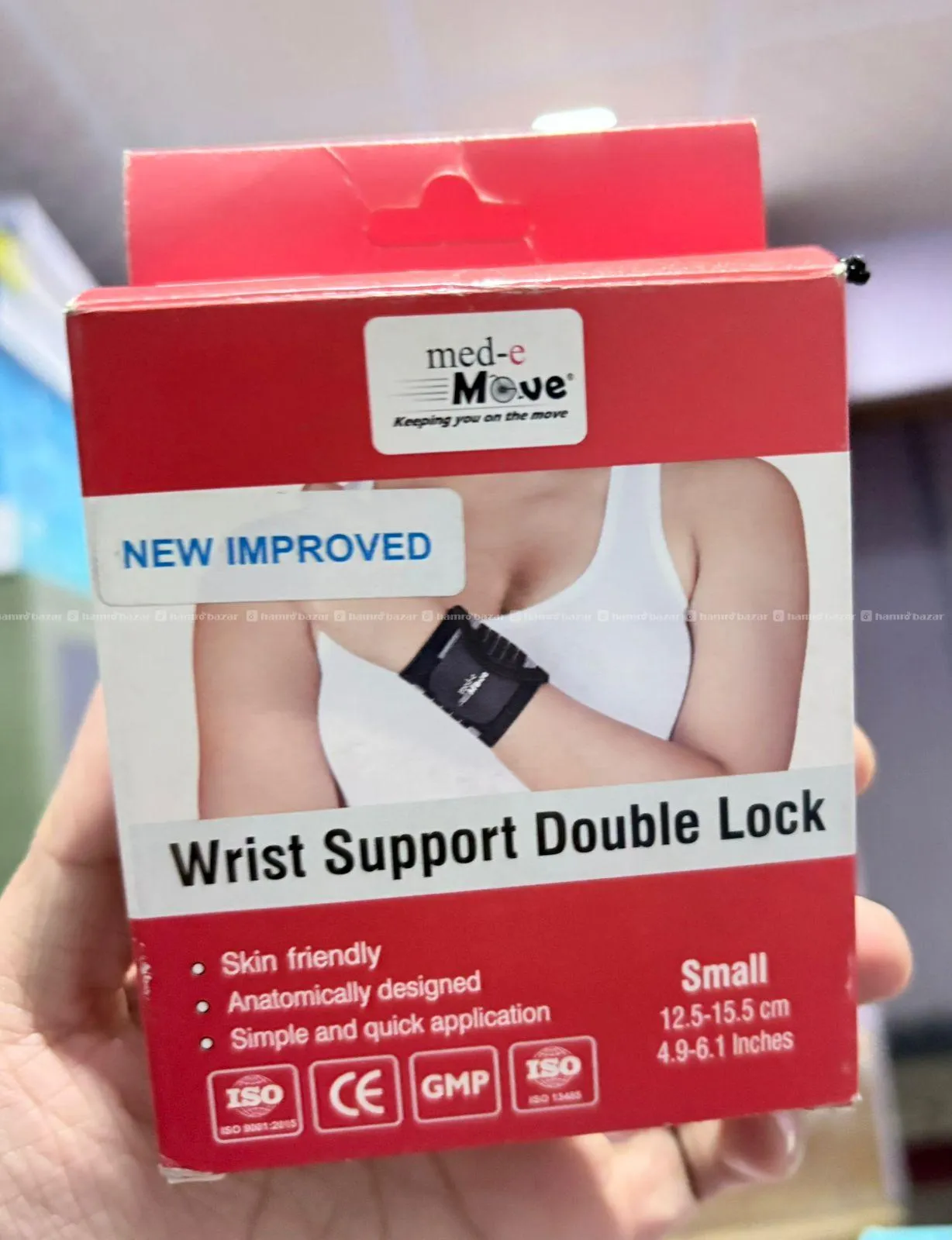Med-e Move Wrist Support Double Lock 2